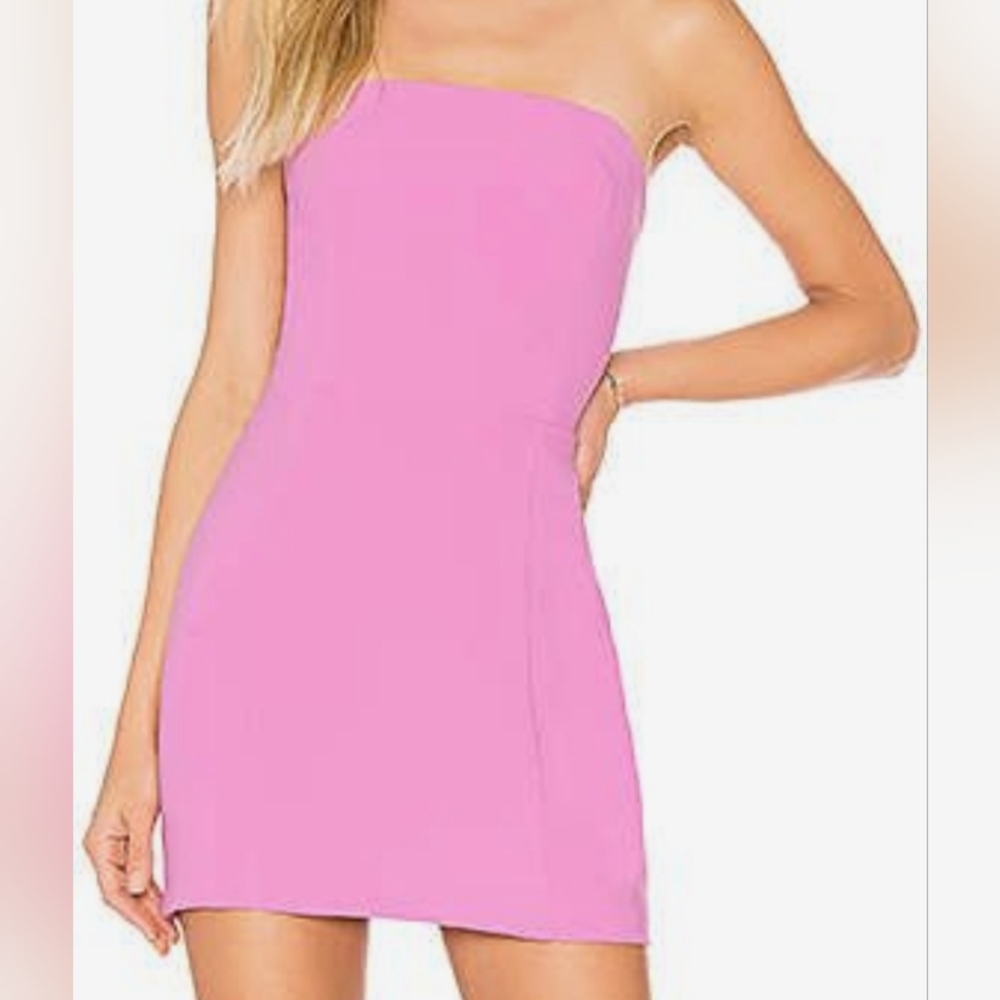 Amanda Uprichard Mini Strapless dress